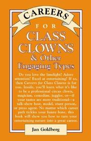 Cover of Careers for class clowns & other engaging types by Jan Goldberg