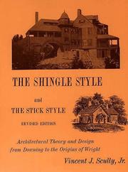 Cover of The Shingle Style and the Stick Style by Vincent Joseph Scully