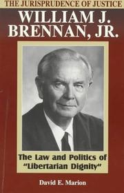 Front cover of The jurisprudence of Justice William J. Brennan, Jr by David E. Marion