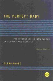 Cover of The perfect baby by McGee, Glenn
