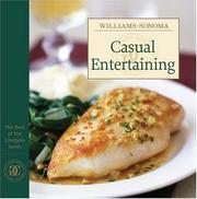 Cover of Casual entertaining by Chuck Williams