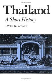 Cover of Thailand by David K. Wyatt
