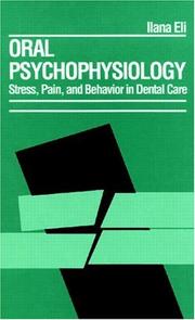 Front cover of Oral psychophysiology by Ilana Eli