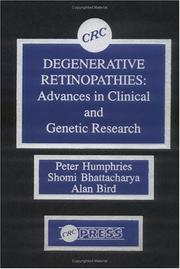 Front cover of Degenerative retinopathies by International Retinitis Pigmentosa Association. World Congress