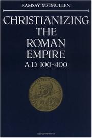 Cover of Christianizing the Roman Empire by Ramsay MacMullen