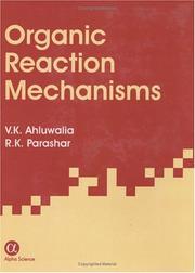 Cover of Organic reaction mechanisms by V. K. Ahluwalia