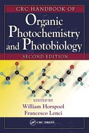 Front cover of CRC handbook of organic photochemistry and photobiology by William M. Horspool