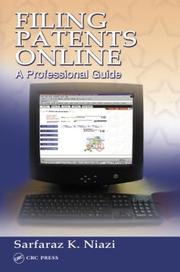 Front cover of Filing patents online by Sarfaraz Niazi