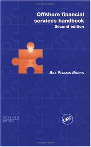Front cover of Offshore Financial Services Handbook by Bill Penman Brown