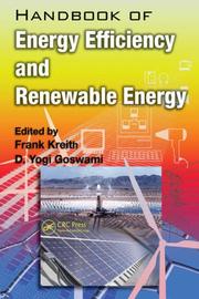 Cover of Handbook of energy efficiency and renewable energy by Frank Kreith