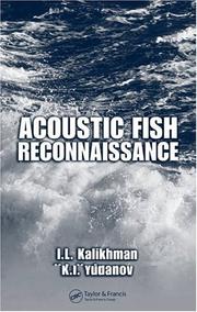 Front cover of Acoustic fish reconnaissance by I. L. Kalikhman