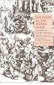 Front cover of The poor in the Middle Ages by Michel Mollat