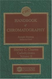 Front cover of Carbohydrates by Shirley C. Churms