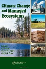 Cover of Climate change and managed ecosystems by J. S. Bhatti
