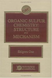 Front cover of Organic sulfur chemistry by Shigeru Ōae