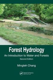 Cover of Forest hydrology by Mingteh Chang