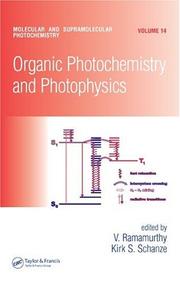 Front cover of Organic Photochemistry and Photophysics (Molecular and Supramolecular Photochemistry) by Jin Matsumoto