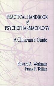 Front cover of Practical handbook of psychopharmacology by Edward A. Workman