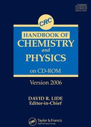 Cover of Handbook of Chemistry and Physics on CD-ROM Version 2006 by David R. Lide
