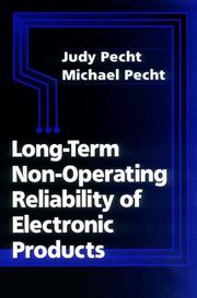 Front cover of Long-term non-operating reliability of electronic products by Judy Pecht