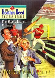 Cover of The Major League Mystery (Heather Reed Mysteries, #5) by Rebecca Price Janney