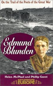 Cover of Edmund Blunden by Helen McPhail
