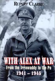 Cover of With Alex at war by Rupert Clarke