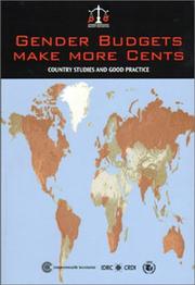 Front cover of Gender budgets make more cents by Debbie Budlender