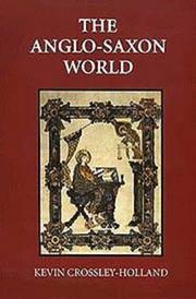 Cover of The Anglo-Saxon World by Kevin Crossley-Holland
