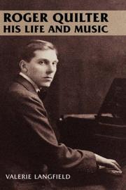 Front cover of Roger Quilter by Valerie Langfield