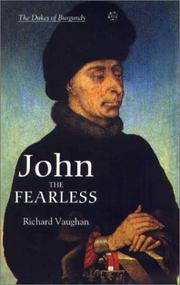 Cover of John the Fearless by Richard Vaughan