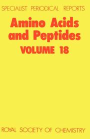 Front cover of Amino Acids and Peptides by J. H. Jones