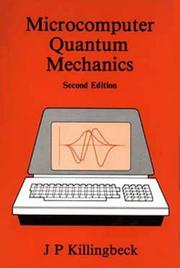 Cover of Microcomputer quantum mechanics by J. P. Killingbeck