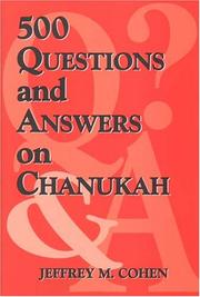 Front cover of 500 Questions And Answers on Chanukah by Jeffrey M. Cohen