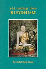 Front cover of 366 Readings from Buddhism (Global Spirit Library) by Robert Van De Weyer