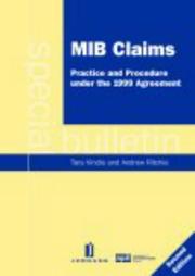 Cover of MIB claims by Tara Vindis