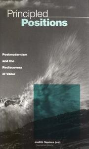 Cover of Principled positions by Judith Squires