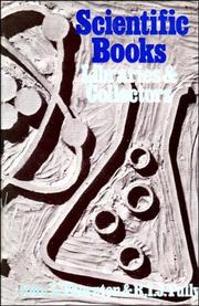 Front cover of Scientific books, libraries, and collectors by John Leonard Thornton