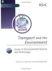 Front cover of Transport and the environment by R. M. Harrison