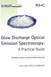Front cover of Glow discharge optical emission spectroscopy by Thomas Nelis