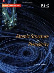 Cover of Atomic structure and periodicity by Jack Barrett