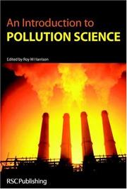 Front cover of An Introduction to Pollution Science by Roy M. Harrison