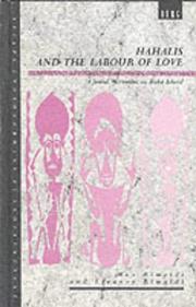 Front cover of Hahalis and the labour of love by Max Rimoldi