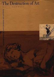 Front cover of The destruction of art by Dario Gamboni