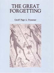 Cover of The great forgetting by Geoff Page