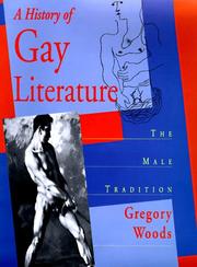 Front cover of A History of Gay Literature by Gregory Woods