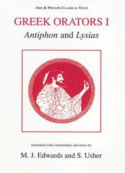 Cover of Antiphon & Lysias by Antiphon