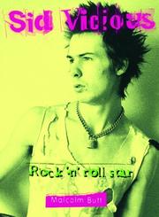 Cover of Sid Vicious by Malcolm Butt