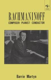 Cover of Rachmaninoff by Barrie Martyn