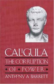 Cover of Caligula by Barrett, Anthony